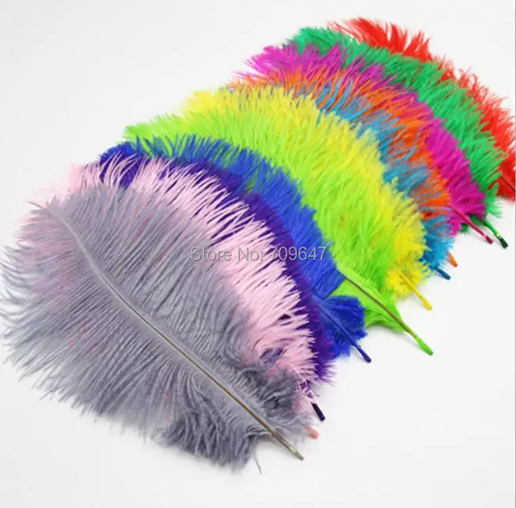 20PCS/lot Loose Ostrich Feathers 10-12inches/25-30cm beautiful plumages diy jewelry material wedding decorations 12colours
20PCS/lot Loose Ostrich Feathers 10-12inches/25-30cm beautiful plumages diy jewelry material wedding decorations 12colours