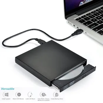 KuWfi USB2.0 External DVD Portable ROM Optical Drive CD/DVD-ROM CD-RW Player Burner Reader for Laptop
KuWfi USB2.0 External DVD Portable ROM Optical Drive CD/DVD-ROM CD-RW Player Burner Reader for Laptop