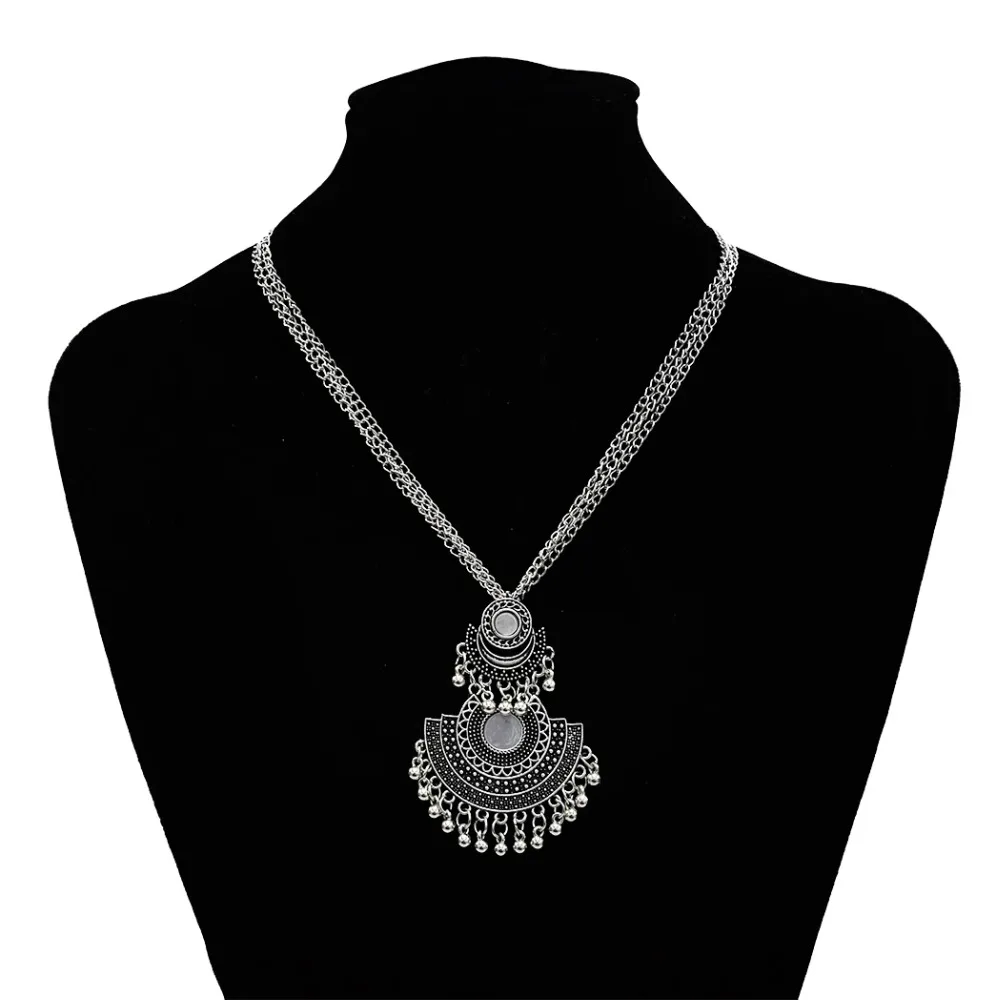 African Silver Gold Metal Necklace Indian Kundan Jhumki Drop Earrings for Women Bohemian Gypsy Turkish Ethiopian Jewellery Sets
African Silver Gold Metal Necklace Indian Kundan Jhumki Drop Earrings for Women Bohemian Gypsy Turkish Ethiopian Jewellery Sets