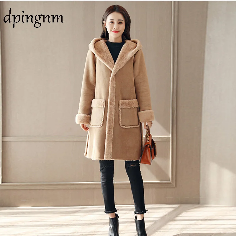 Fur Coat 2018 Winter Coat Women Lambswool Fur Jacket Mink Fur Pocket PU Lining Korean Elegant Long White Women Tops Z2541
Fur Coat 2018 Winter Coat Women Lambswool Fur Jacket Mink Fur Pocket PU Lining Korean Elegant Long White Women Tops Z2541