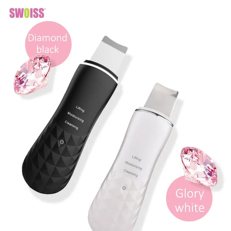 SWOISS Skin Scrubber Ultrasonic Face Cleaning Hot Type Heating Thermostatic Pore Deep Cleaner Blackhead Removal Face Massage
SWOISS Skin Scrubber Ultrasonic Face Cleaning Hot Type Heating Thermostatic Pore Deep Cleaner Blackhead Removal Face Massage