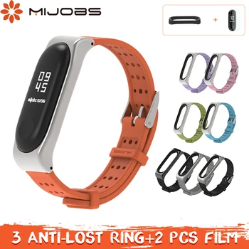 Mijobs Mi band 3 Strap Silicone Wrist Strap for Xiaomi mi band 3 Strap Smart Accessories Miband 4 Correa Strap Bracelet Metal
Mijobs Mi band 3 Strap Silicone Wrist Strap for Xiaomi mi band 3 Strap Smart Accessories Miband 4 Correa Strap Bracelet Metal
