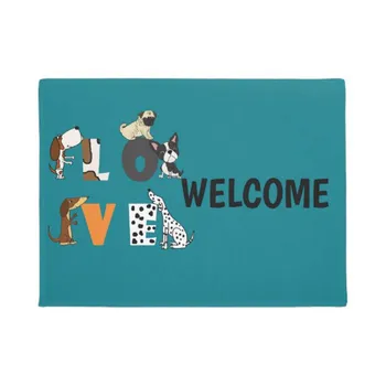 Funny Welcome mat Cute Bulldog Pug Doormat Home Decoration Entry Non-slip Door Mat Rubber Washable Floor Home
Funny Welcome mat Cute Bulldog Pug Doormat Home Decoration Entry Non-slip Door Mat Rubber Washable Floor Home