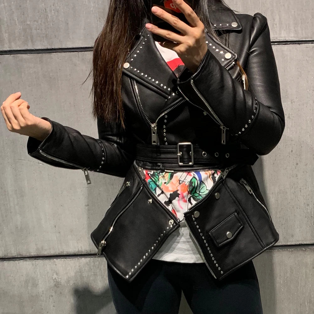 real leather jacket ladies genuine leather jacket lamb skin leather thick and soft
real leather jacket ladies genuine leather jacket lamb skin leather thick and soft