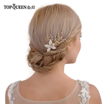 TOPQUEEN HP66 Handmade Flower Branch Rhinestone Pearl Beaded Wedding Hair Accessories Hair Comb Bride Hair Jewelry Wholesale
TOPQUEEN HP66 Handmade Flower Branch Rhinestone Pearl Beaded Wedding Hair Accessories Hair Comb Bride Hair Jewelry Wholesale