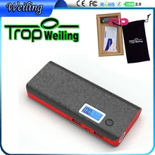 Tropweiling 18650 power bank box 10000mah pover bank mobile charger portable phone battery charger for phones
