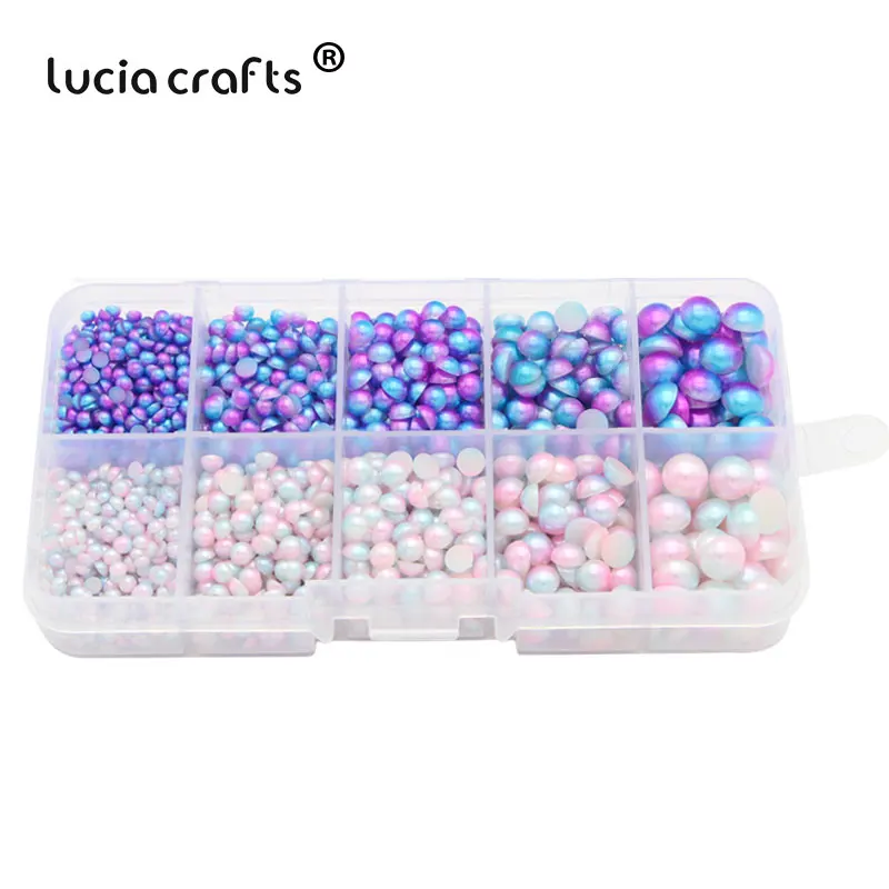 2200pcs/box 3/4/5/6/8mm Gradient color ABS Flatback Half Round Imitation Pearl Craft DIY Nail Art Jewelry Making F1028
2200pcs/box 3/4/5/6/8mm Gradient color ABS Flatback Half Round Imitation Pearl Craft DIY Nail Art Jewelry Making F1028
