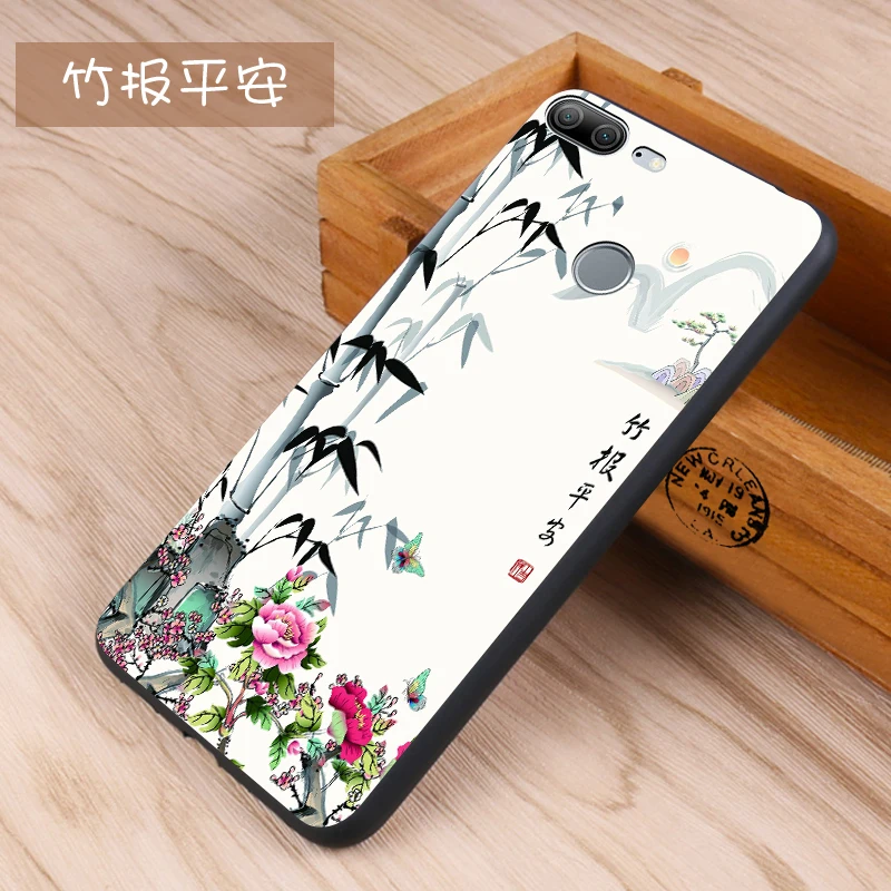 Huawei Honor 9 lite Case Original Cover for Huawei Honor 9 lite Case Bag honor 9 lite Cover Skin Wolf Fish Skull Fundas 100% 3