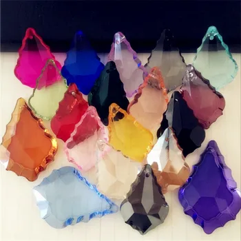 50mm Maple Leaf Drop 24pieces/Lot Crystal Pendants Mix Color For Chandelier Parts Lighting Accessories Parts
50mm Maple Leaf Drop 24pieces/Lot Crystal Pendants Mix Color For Chandelier Parts Lighting Accessories Parts
