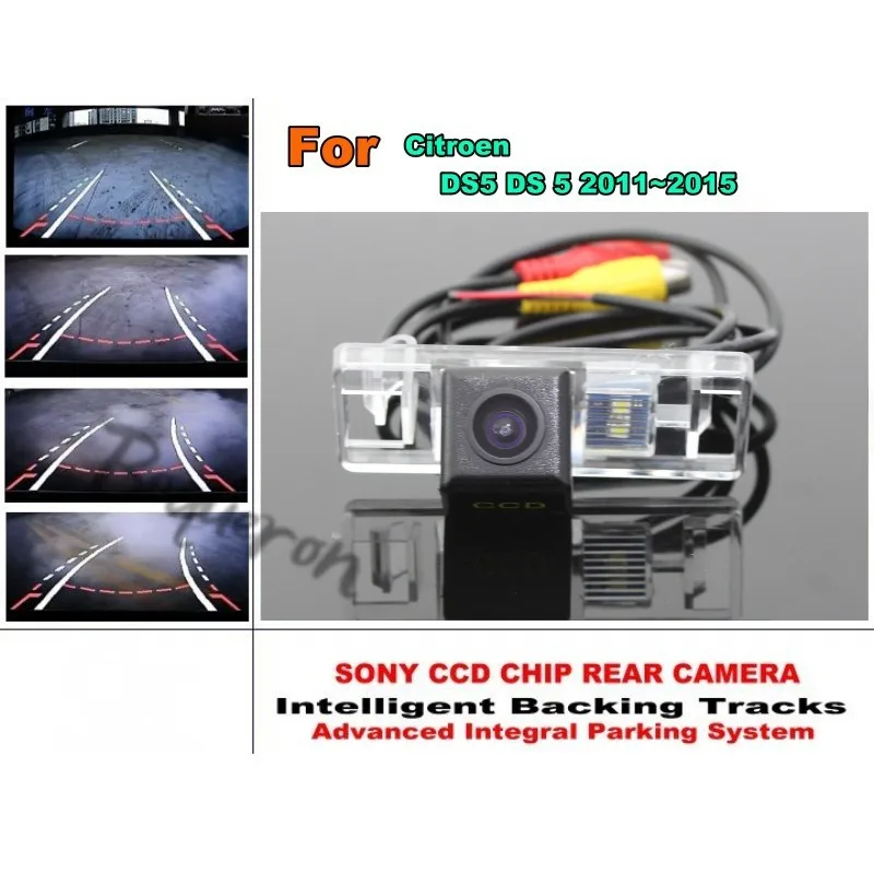 For Citroen DS5 DS 5 2011~2015 Intelligent Dynamic HD CCD Trajectory Rear View Reverse Backup Tracks Camera Night Vision
For Citroen DS5 DS 5 2011~2015 Intelligent Dynamic HD CCD Trajectory Rear View Reverse Backup Tracks Camera Night Vision