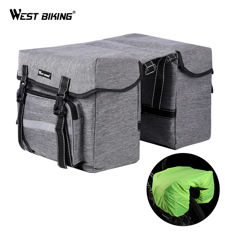 WEST BIKING Bicycle Rear Bag 25L Bike Rear Seat Trunk Bag Pannier Bag Luggage Carrier Outdoor Rain Cover Fietstassen Cycling Bag
WEST BIKING Bicycle Rear Bag 25L Bike Rear Seat Trunk Bag Pannier Bag Luggage Carrier Outdoor Rain Cover Fietstassen Cycling Bag