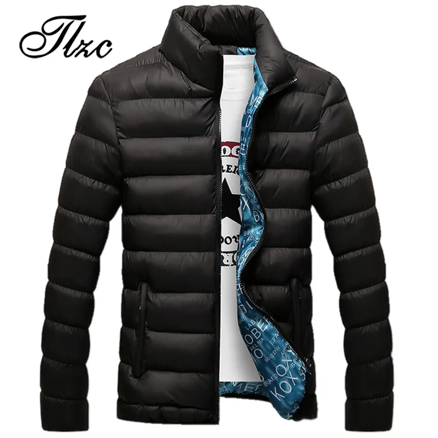 TLZC 2018 Men Fashion Winter Cotton Jacket Plus Size M-5XL Stand Collar Male Solid Parkas Mens Thick Jackets and Coats
TLZC 2018 Men Fashion Winter Cotton Jacket Plus Size M-5XL Stand Collar Male Solid Parkas Mens Thick Jackets and Coats