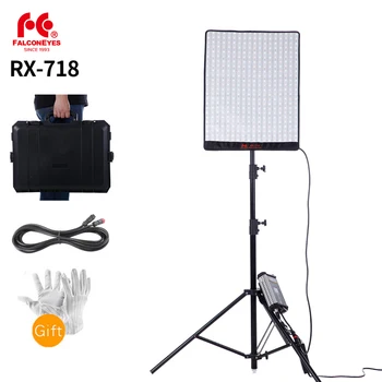 Falcon Eyes Roll-Flex Series RX-718 100W RGB 2700-9999K Portable LED Photo Light with 2m Light Stand
Falcon Eyes Roll-Flex Series RX-718 100W RGB 2700-9999K Portable LED Photo Light with 2m Light Stand