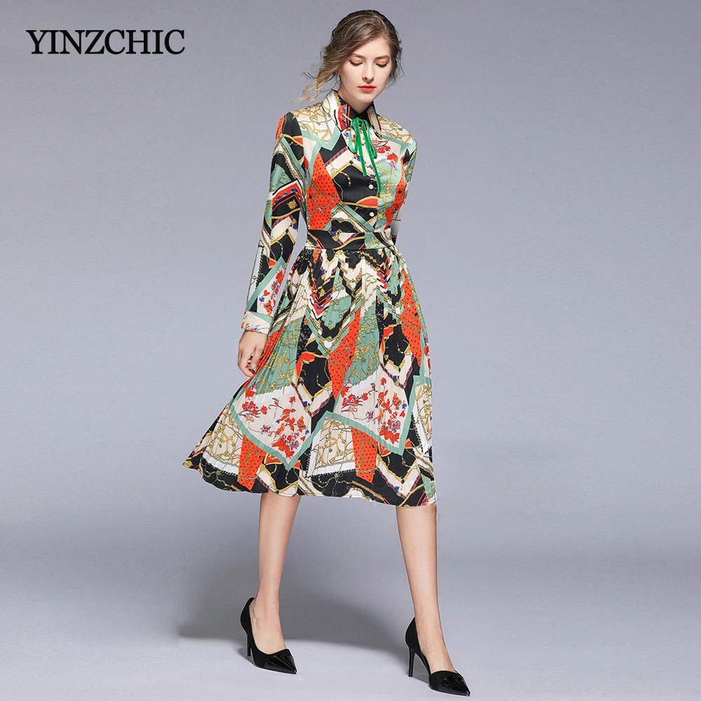 New Womans Spring Printed Dress Turn-down Collar Female Street Mid Dress Slim A-line Party Dress for Woman Vintage Print Dresses
New Womans Spring Printed Dress Turn-down Collar Female Street Mid Dress Slim A-line Party Dress for Woman Vintage Print Dresses