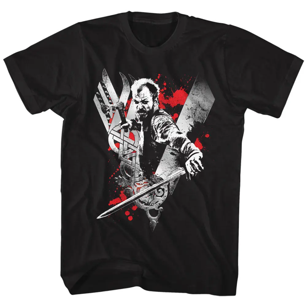Vikings T Shirt FLOKI Ragnar Lothbrok History TV Show Mens Black in S-3XL Tee Shirt Hipster Harajuku Brand Clothing T-Shirt
Vikings T Shirt FLOKI Ragnar Lothbrok History TV Show Mens Black in S-3XL Tee Shirt Hipster Harajuku Brand Clothing T-Shirt