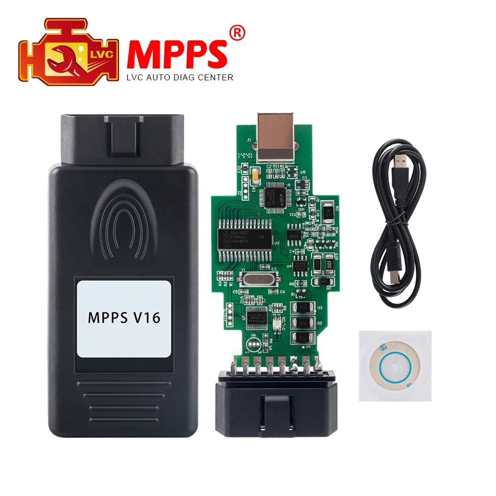 Фото 2019 MPPS V16 V13.02 Профессиональный ECU чип тюнинг V16.1.02 кабель для EDC15 EDC16 - купить