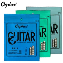 Orphee High Quality Electric Guitar Strings Hexagonal Core+Nickel Alloy Wound Great Bright Tone Original Retail Package
Orphee High Quality Electric Guitar Strings Hexagonal Core+Nickel Alloy Wound Great Bright Tone Original Retail Package