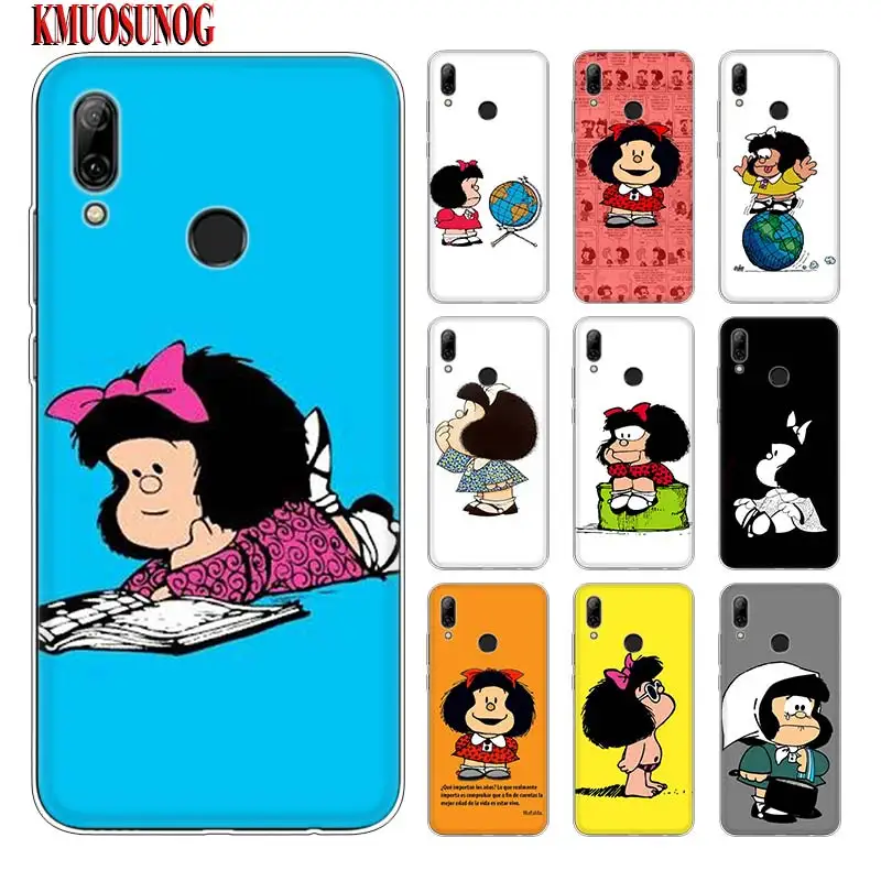 Silicone Phone Case Mafalda for huawei P30 Lite P Smart Honor 7A 8 8A 8C 8X 10i Y5 Y6 Y7 Y9 Pro 2019 2018 2017
Silicone Phone Case Mafalda for huawei P30 Lite P Smart Honor 7A 8 8A 8C 8X 10i Y5 Y6 Y7 Y9 Pro 2019 2018 2017