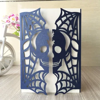 12PC/set HOT western-style spirit festival Party Theme Invitation Card Customizable Printable Black blue skeleton pattern Cards
12PC/set HOT western-style spirit festival Party Theme Invitation Card Customizable Printable Black blue skeleton pattern Cards
