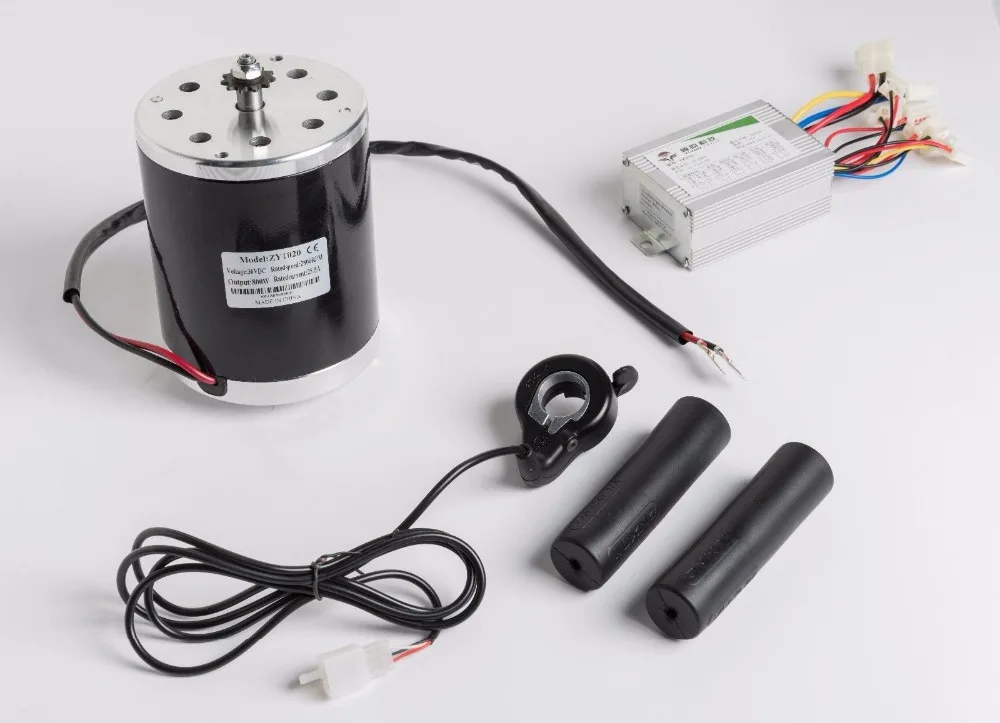 Electric Brush Motor 36V500W Controller Throttle Kit Set DC Motor Electric Bike Scooter
Electric Brush Motor 36V500W Controller Throttle Kit Set DC Motor Electric Bike Scooter