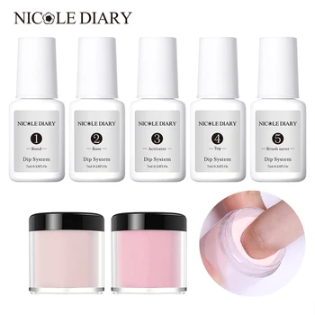 NICOLE DIARY 20pcs Dipping Nail Art Powder Set Nail Color Natural Dry Without Lamp Nail Dipping System Powder Nails Decoration
NICOLE DIARY 20pcs Dipping Nail Art Powder Set Nail Color Natural Dry Without Lamp Nail Dipping System Powder Nails Decoration
