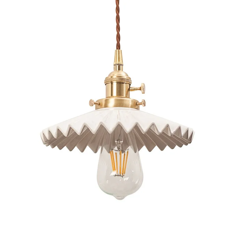 Nordic Loft Style Edison Industrial Vintage LED Pendant Light Fixtures Antique Copper Ceramic Hanging Lamp Home Lighting
Nordic Loft Style Edison Industrial Vintage LED Pendant Light Fixtures Antique Copper Ceramic Hanging Lamp Home Lighting