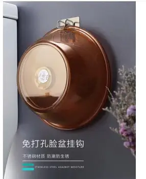 Bathroom washbasin hook wall hanging washbasin stainless steel washbasin storage shelf cutting board hook kitchen punching
Bathroom washbasin hook wall hanging washbasin stainless steel washbasin storage shelf cutting board hook kitchen punching