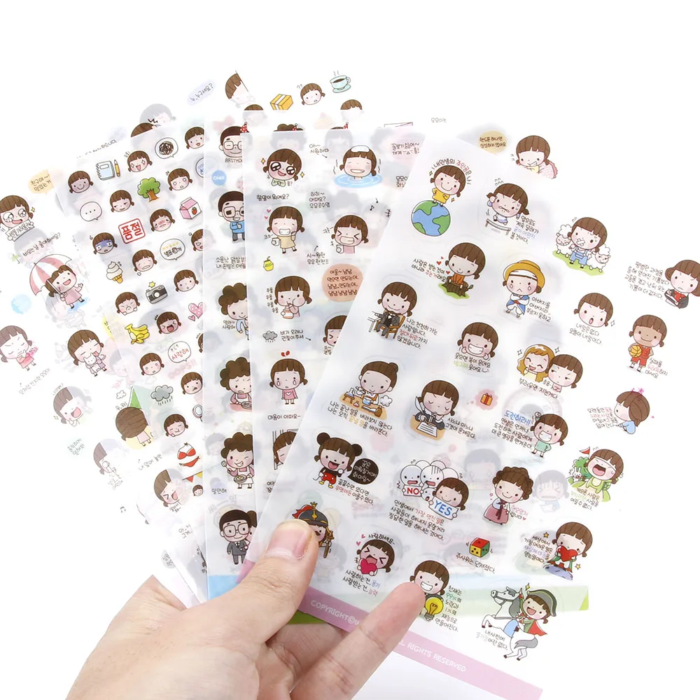 6 Sheets/set Girl Book Sticker For Diary Scrapbook Calendar Notebook laptop sticker Label Mobile Phone Decor Gift HOT
6 Sheets/set Girl Book Sticker For Diary Scrapbook Calendar Notebook laptop sticker Label Mobile Phone Decor Gift HOT