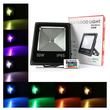 RGB 10W 20W 30W 50W LED Flood Light AC85-265V LED Outdoor Lighting Reflector Spot Floodlight With Remote Control Black Grey
RGB 10W 20W 30W 50W LED Flood Light AC85-265V LED Outdoor Lighting Reflector Spot Floodlight With Remote Control Black Grey