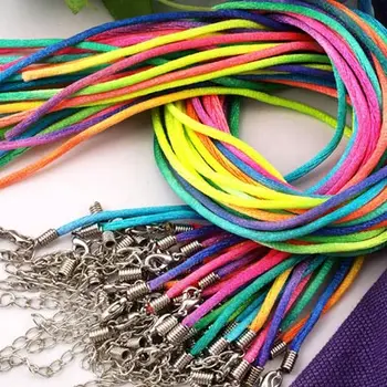 De Bijoux Wholesale Jewelry DIY 2mm 50Pcs Multicolor Color Satin Necklace Cords,Necklace Cord & Satin Cord Rainbow Cord
De Bijoux Wholesale Jewelry DIY 2mm 50Pcs Multicolor Color Satin Necklace Cords,Necklace Cord & Satin Cord Rainbow Cord