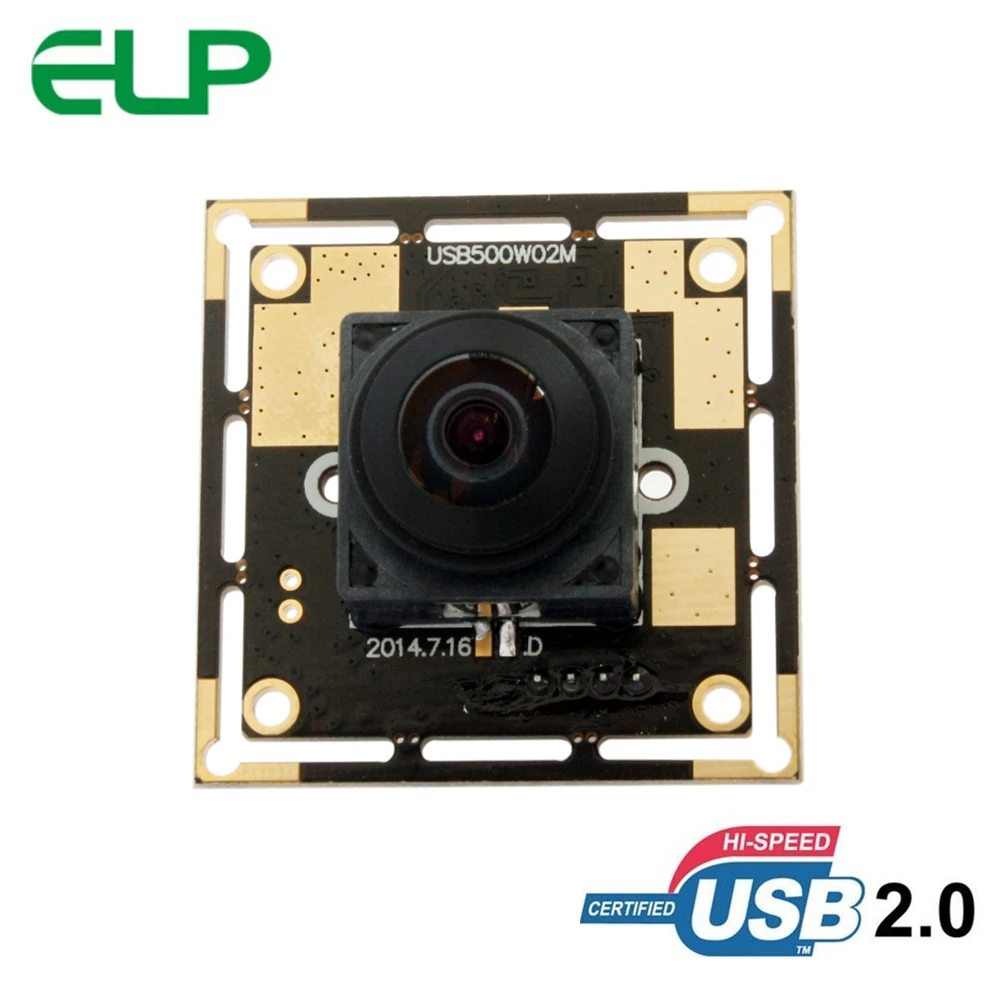 

ELP Driveless cmos OV5640 auto focus 170 degree fisheye wide angle camera usb2.0 for Linux Windows