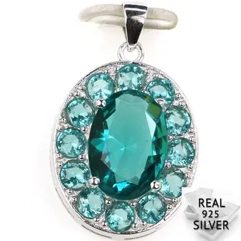 Guaranteed Real 925 Solid Sterling Silver 5.2g Deluxe Top Rich Blue Aquamarine Ladies Pendant 30x19mm
Guaranteed Real 925 Solid Sterling Silver 5.2g Deluxe Top Rich Blue Aquamarine Ladies Pendant 30x19mm