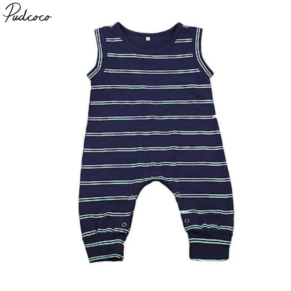 Helen115 Casual Newborn Baby Girls Boys Stripes Sleeveless Cotton Bodysuit One Piece 0-24M
Helen115 Casual Newborn Baby Girls Boys Stripes Sleeveless Cotton Bodysuit One Piece 0-24M