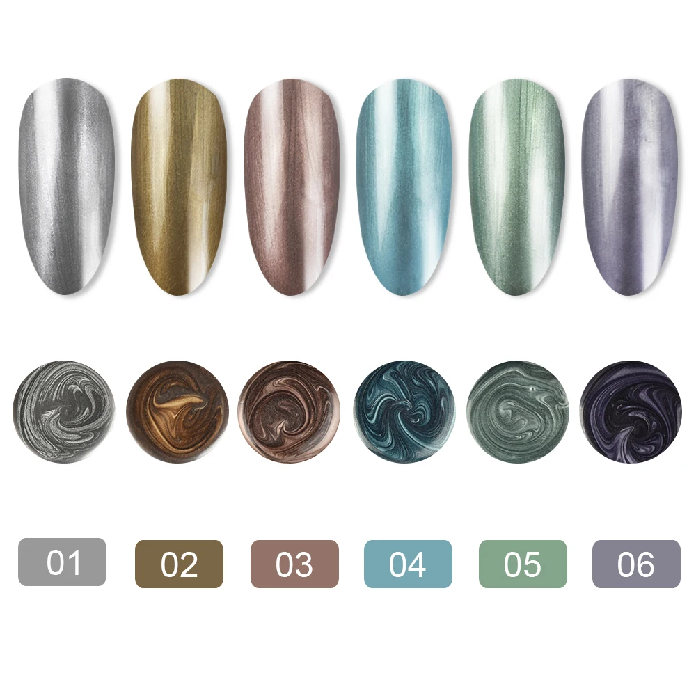 6 Colors Drawing Painting Gel Lacquer Metallic Mirror Nail Gel Polish For UV LED Soak Off Nail Art Edge Gel Varnish ZJJ3037
6 Colors Drawing Painting Gel Lacquer Metallic Mirror Nail Gel Polish For UV LED Soak Off Nail Art Edge Gel Varnish ZJJ3037