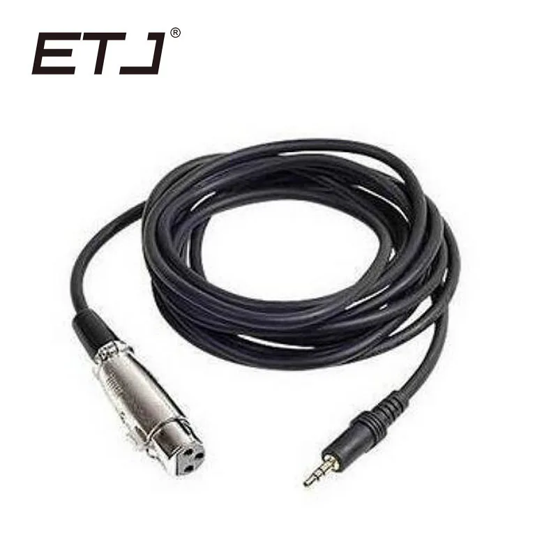 ETJ Brand Microphone Cable Length Audio Wired 2.5 Meters Stereo Jack XLR Low Noise Cables
ETJ Brand Microphone Cable Length Audio Wired 2.5 Meters Stereo Jack XLR Low Noise Cables