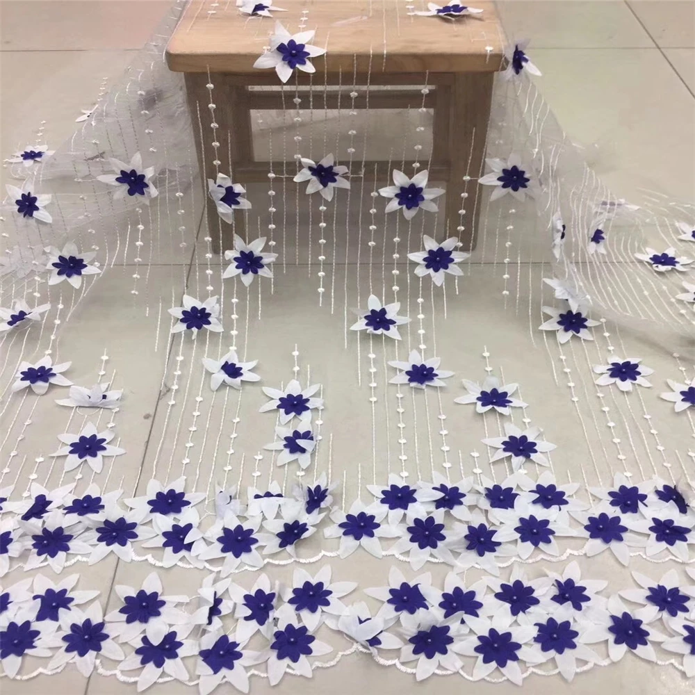 Beaded appliqued lace fabric high quality Latest african lace 2018 noble Handmade 3D lace fabric for Nigerian party HJ425-2
Beaded appliqued lace fabric high quality Latest african lace 2018 noble Handmade 3D lace fabric for Nigerian party HJ425-2