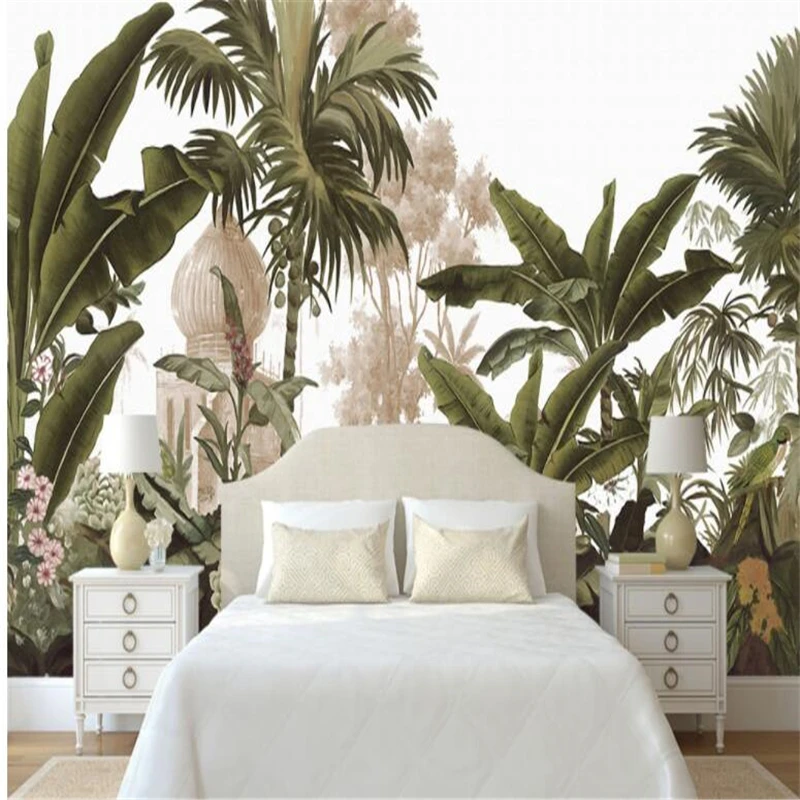 beibehang 3d wallpaper Custom murals European retro middle-aged hand-painted rainforest mural wallpaper TV background wallpaper
beibehang 3d wallpaper Custom murals European retro middle-aged hand-painted rainforest mural wallpaper TV background wallpaper