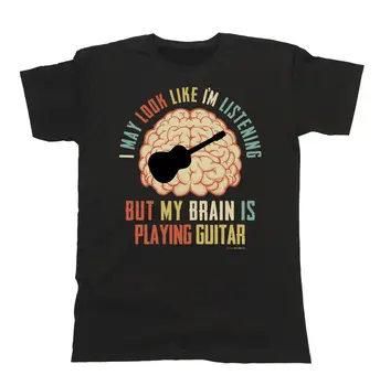 2019 Fashion Summer Style Mens/Ladies Unisex T-Shirt My Brain Is Playing GUITAR Acoustic Music Birthday Tee shirt
2019 Fashion Summer Style Mens/Ladies Unisex T-Shirt My Brain Is Playing GUITAR Acoustic Music Birthday Tee shirt