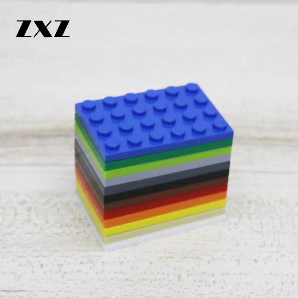 20PCS Plate 4X6 Building Blocks Bricks Parts DIY Creative Toys For Children Compatible With Legoes Plate 3032 Base Plate
20PCS Plate 4X6 Building Blocks Bricks Parts DIY Creative Toys For Children Compatible With Legoes Plate 3032 Base Plate