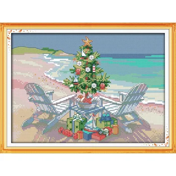 Everlasting Love Christmas Tree Ecological Cotton Cross Stitch 11CT 14CT Stamped Printed DIY Gift New Year Decorations For Home
Everlasting Love Christmas Tree Ecological Cotton Cross Stitch 11CT 14CT Stamped Printed DIY Gift New Year Decorations For Home