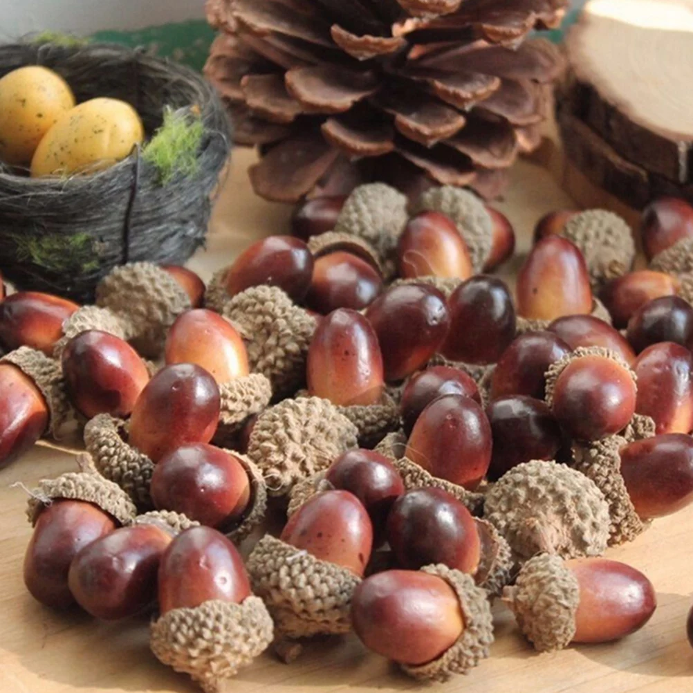 10PCS Artificial Mini Acorn Oak Foam Nut Ornaments Home Room Party Xmas Decorative christmas decorations for home Fake Fruits
10PCS Artificial Mini Acorn Oak Foam Nut Ornaments Home Room Party Xmas Decorative christmas decorations for home Fake Fruits