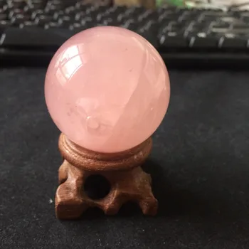 42mm High Quality Pink Quartz Rose Crystal Sphere Ball Small Size Natural Crystal Specimen Stones 
42mm High Quality Pink Quartz Rose Crystal Sphere Ball Small Size Natural Crystal Specimen Stones