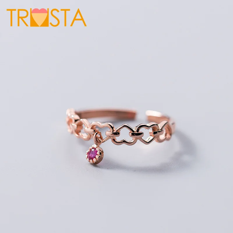 ElfoPlataSi 100% 925 Solid Sterling Silver Rose Heart With CZ Opening Ring Sizable 5 6 7 For Teen Girl Kid Xmas Gift XY1038
ElfoPlataSi 100% 925 Solid Sterling Silver Rose Heart With CZ Opening Ring Sizable 5 6 7 For Teen Girl Kid Xmas Gift XY1038