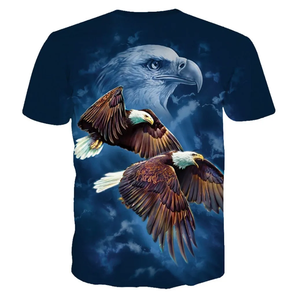 ISHOWTIENDA New t shirt men Fashion Brand T-shirt Men/Women Summer eagle 3d Tshirt Print T shirt Tops Tees hot men t shirt#w40
ISHOWTIENDA New t shirt men Fashion Brand T-shirt Men/Women Summer eagle 3d Tshirt Print T shirt Tops Tees hot men t shirt#w40