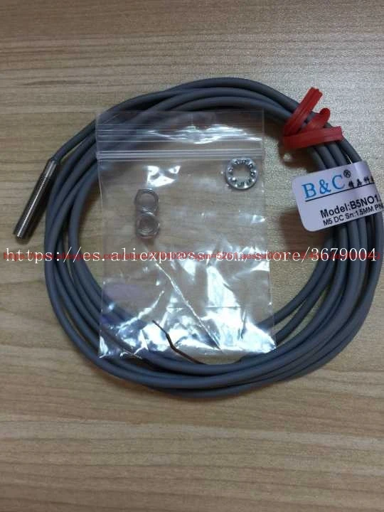 100% NEW Miniature M5 Proximity Switch Cylindrical Diameter 5mm Proximity DC Remote Sensing Distance 1.5MM sensor
100% NEW Miniature M5 Proximity Switch Cylindrical Diameter 5mm Proximity DC Remote Sensing Distance 1.5MM sensor