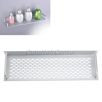2016 Free Shipping Silver Rectangle Aluminum Bathroom Shelf Space Storage For Kitchen 40*12*4CM
2016 Free Shipping Silver Rectangle Aluminum Bathroom Shelf Space Storage For Kitchen 40*12*4CM