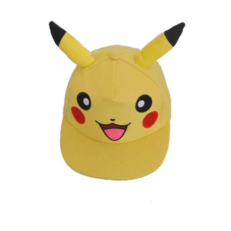 Anime Poke mon Pika chu Cosplay With Ears Kawaii Baseball Caps Adults Children Flat cap Hip Hop Sun Hat Kids Biboo Swag Snapback
Anime Poke mon Pika chu Cosplay With Ears Kawaii Baseball Caps Adults Children Flat cap Hip Hop Sun Hat Kids Biboo Swag Snapback