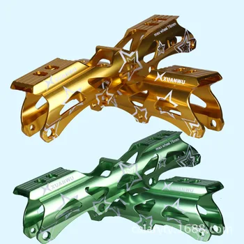 XUANWU Roller Skates Frame Thickened CNC Aluminum Alloy Roller Blade Frame 231/243mm Slalom Inline Skating Frame
XUANWU Roller Skates Frame Thickened CNC Aluminum Alloy Roller Blade Frame 231/243mm Slalom Inline Skating Frame