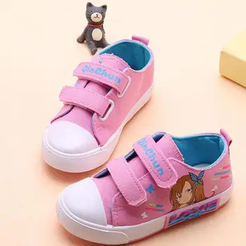 New 2018 Baby Girls Canvas Shoes Fashion Breathable Kids Sneaker Cartoon Figure Children Casual Shoes Spring Autumn Bj17206
New 2018 Baby Girls Canvas Shoes Fashion Breathable Kids Sneaker Cartoon Figure Children Casual Shoes Spring Autumn Bj17206
