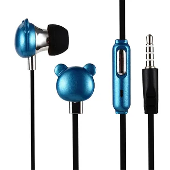 10 Pieces/lot Cartoon Cute Bear In-ear Earphones 3.5mm Plug Wired Earpiece Bass Sound Earphone With Mic For Mobile Phone MP3 MP4
10 Pieces/lot Cartoon Cute Bear In-ear Earphones 3.5mm Plug Wired Earpiece Bass Sound Earphone With Mic For Mobile Phone MP3 MP4